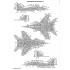 1/48 MiG-29 (9-12, 9-13, 9-51) Stencils Decals for Academy/Eduard/GWH/Hasegawa