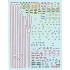 1/48 Ukrainian Su-27 and Su-27UB Stencils Decals for Academy/Eduard/GWH