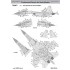 1/48 Ukrainian Su-27 and Su-27UB Stencils Decals for Academy/Eduard/GWH