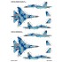 1/48 Ukrainian Su-27/UB with Flora Camouflage Decal for Academy/Eduard/GWH