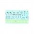 1/72 B-25 C/D/J Mitchell Stencils Decals for Airfix/Hasegawa/Italeri/Matcbox