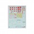 1/72 Soviet Interceptor and Fighter Aircraft Yak-9D Decals for Airfix