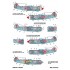 1/72 Lavochkin Fighters at War: LaGG-3, La-5, La-5F, La-5FN and La-7 Decals
