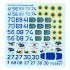 1/72 Ukrainian Su-27 and Su-27UB with Geometric Camouflage Decals