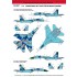 1/72 Ukrainian Su-27 and Su-27UB with Geometric Camouflage Decals