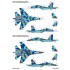 1/72 Ukrainian Su-27 and Su-27UB with Geometric Camouflage Decals