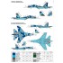 1/72 Ukrainian Su-27 and Su-27UB with Geometric Camouflage Decals