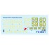 1/72 Ukrainian AF Sukhoi Su-24M/MR Digital Decals for Trumpeter/Dragon kits