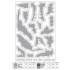 1/72 Ukrainian Afs Sukhoi Su-27S Grey Camouflage Masks for IBG Models