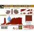 1/35 Brick Wall Set (60pcs, 8 types)