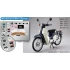 1/12 (BNXNo1) Honda Super Cub 110 (Urbane Denim Blue Metallic)