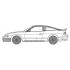 1/24 Initial D - Sileighty (Sato Mako Ver.) [ISD-003] With 4-wheel Independent Alignment