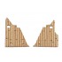 1/350 IJN Battleship Fuso (Bridge) with Wooden Deck Sticker 