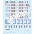1/150 Tokyo Monorail Type 2000 Old Color Six Car Formation 6-Car Set (ST-17 EX-1)