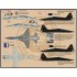 Decals for 1/32 TOPGUN Tigers Northrop F-5E