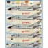 Decals for 1/48 Bravo MIG Killers Part II McDonnell Douglas F-4B Phantom II