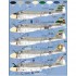 Decals for 1/48 Airwing All Stars Intruders Part 1 A-6A/E "CAG" 1969-1977