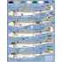 Decals for 1/48 Airwing All Stars Intruders Part 1 A-6A/E "CAG" 1969-1977