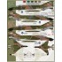 1/48 McDonnell Douglas F-4C/D Gunfighter Phantoms Decals Part 1 for Academy kit