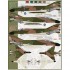 1/48 McDonnell Douglas F-4C/D Gunfighter Phantoms Decals Part 1 for Academy kit