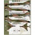 1/48 McDonnell Douglas F-4C/D Gunfighter Phantoms Decals Part 1 for Academy kit
