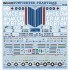 1/48 McDonnell Douglas F-4C/D Gunfighter Phantoms Decals Part 2 for Academy kit