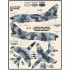1/48 LTV A-7E Corsair II "Lo-Viz SLUFs" Decals for Hasegawa kits