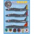 Decals for 1/48 USAF McDonnell Douglas F-15C/E Eagle "Heritage Eagles"