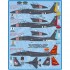 Decals for 1/48 USAF McDonnell Douglas F-15C/E Eagle "Heritage Eagles"