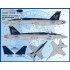 Decals for 1/48 Air Wing All-Stars Super Hornets PT IV