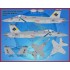 Decals for 1/48  Air Wing All-Stars Super Hornets PT V