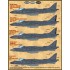 1/48 AV-8B USMC Jump Jets Decal PART II for UMA/Hasegawa Harrier II