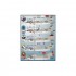 1/48 Colourful Gray & White F9F-8 Cougars Decals for KittyHawk kits