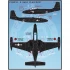 1/48 F2H-2 "Colourful Sea Blue Banshees" Decals for Kitty Hawk kits