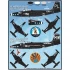 1/48 F2H-2 "Colourful Sea Blue Banshees" Decals for Kitty Hawk kits