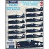 Decals for 1/48 Colours & Markings of  F6F-5 HELLCATS PART2