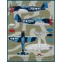 Decals for 1/48 Colours and Markings of P-47s Part 1