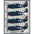 Decals for 1/72 Colours & Markings of FM-2 WILDCATS