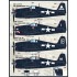 Decals for 1/72 Colours & Markings of  F6F-5 HELLCATS PART2