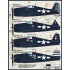 Decals for 1/72 Colours & Markings of  F6F-5 HELLCATS PART2