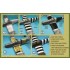 1/48 P-51B Invasion D-Day Stripes Vinyl Mask Set for Tamiya/Eduard kits
