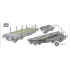 1/35 German 50ton Type SSkra Koln Flatcar Schwerer Platformwagen