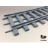 1/35 European Gauge Straight & Curved Rails (total: 360mm)