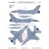 1/48 Tiger Meet 2021 Polish F-16C Fighting Falcon Camouflage Mask for Kinetic