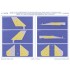 1/48 USAF F-16C Aggressors Tri-Colour Woodland Camo Mask for Tamiya #61106 Kit