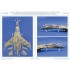 1/48 Su-27 Ukrainian AF Blue 48 n Blue 57 Mask n Decals for Great Wall Hobby