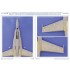 1/48 VFA-113 Stingers F/A-18C Super Bee Special Paint Scheme Mask for Kinetic