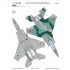 1/48 JASDF F-15DJ Eagle Aggressor Special Paint Scheme 2013 Mask for Great Wall Hobby