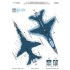 1/48 USAF 64th Aggressor Squadron F-16C Block 25 Falcon 57th OG Tail for Tamiya #1