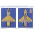 1/48 USAF 64th Aggressor Squadron F-16C Block 25 Falcon 57th OG Tail for Kinetic #2